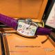 Perfect Replica Franck Muller Color Dreams Lady watch Purple Leather Band (2)_th.jpg